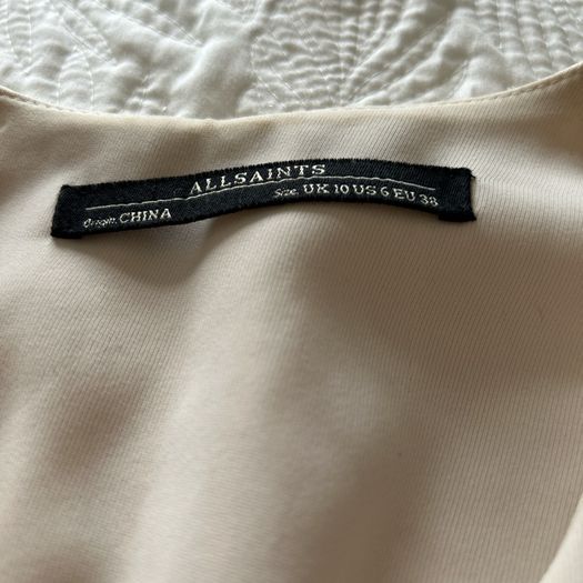 Allsaints Cream Blazer UK 10