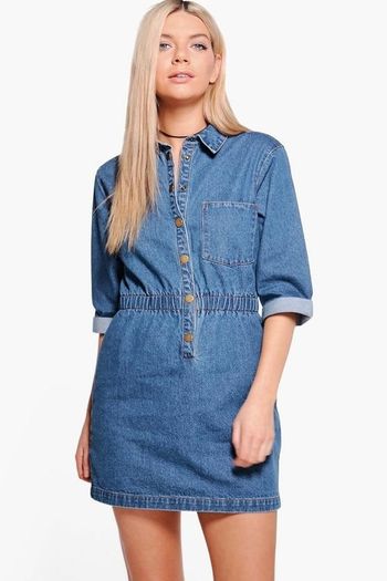 Denim Dress from Boohoo