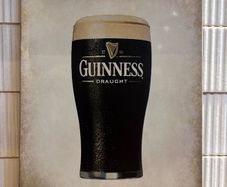 Guinness Tin Metal Sign