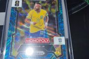 Neymar Jr Four Corners Blue Wave Prizm