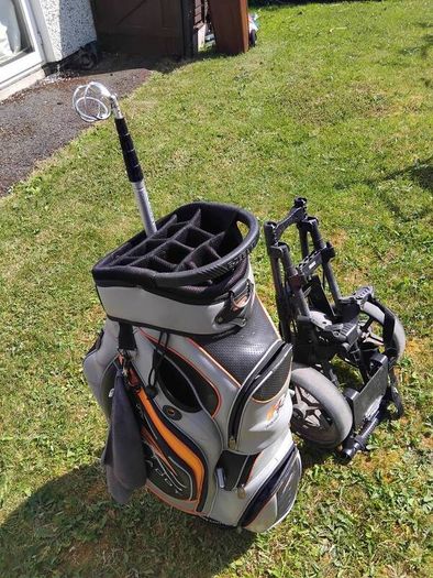 powakaddy bag and trolley