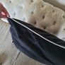 Cushions Black Velvet Image 2