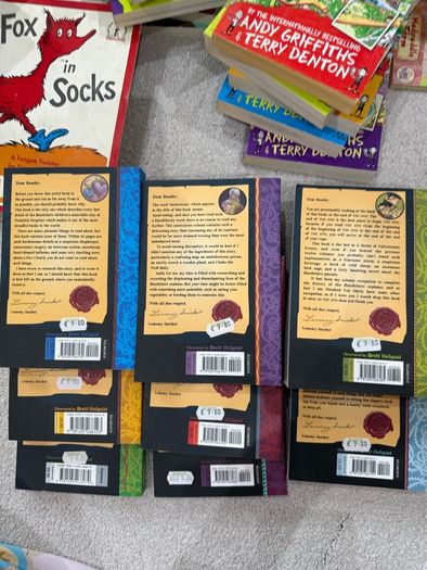 A Series of Unfortunate Events by Lemony Snicket