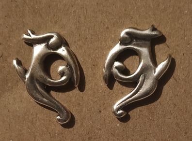 Vintage Sterling Silver Earrings