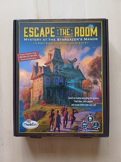 Escape the Room: Mystery at the Stargazer's Manor Family Party Board Game BRAND NEW