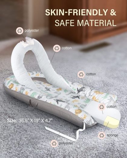 Baby nest pillow/ baby pod
