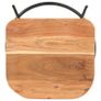 Bar Stools 4 pcs Solid Acacia Wood Image 6