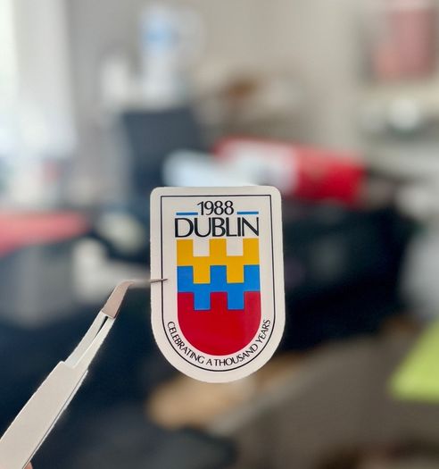 Dublin 1988 Millenium Glossy Sticker 2-Pack