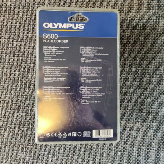 Olympus Pearlcorder S600 Recorder (Brand New)