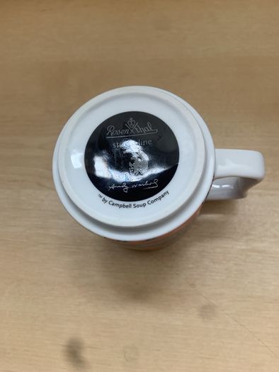 Andy Warhol Campbell's condensed mug