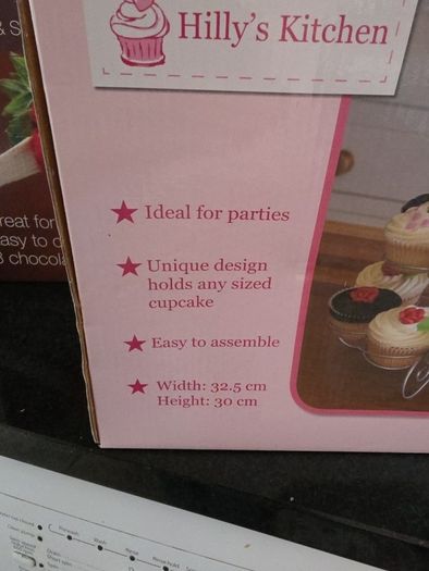 new cupcake stand