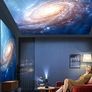 Smart Projector Compatible with Netflix/Disney/Live TV & 330 Rotatable] Mini Portable Projector 4K Auto Focus& 6D Keystone, PUTRIMS Native 1080p Projectors 30000Lumen Image 3