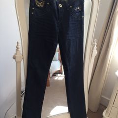 Stunning Deep Indigo Yes Yes Skinny Jeans small fitting