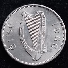 Ireland - 1966 - Irish 6d - 6 Pence - Wolfhound - KM.13a - UNC - [2694]