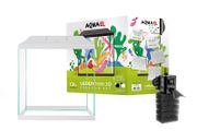Aquael Leddy Mini 30 Creative Set White Aquarium Set 12.6l