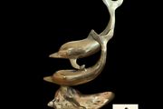Antique Brass Dolphins
