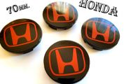 Honda Black top red letter 68mm 69mm 70mm Alloy Wheel Center Caps cap Hub Cover