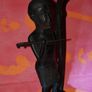 African Statue Handmade  MakondeTanzania  Hand Carving Image 7