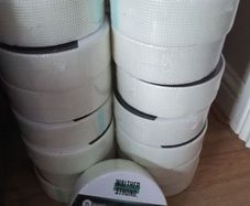 white scrim tape (15 tapes)
