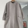 Massimo Dutti Wool Rich Coat Size Medium Image 3