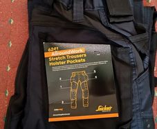 Snickers 6241 AllroundWork Stretch Trousers Holster Pockets