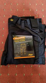 Snickers 6241 AllroundWork Stretch Trousers Holster Pockets Navy/Black