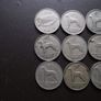 12 Irish 6 pence coins (1939-1949) Image 4