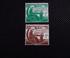 Ireland Mint Stamps : Tercentenary of The Death of Brother Michael O'Clery - 1944 - MNH