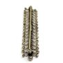 Rare Mid Century Modernist 935 Silver Filigree Brooch Image 5