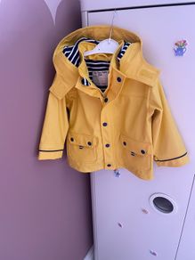 JoJo Maman Bebe baby waterproof coat