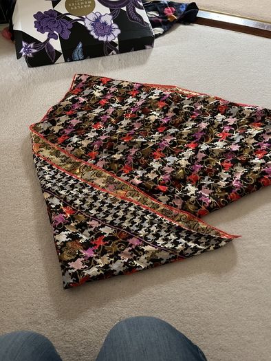 scarf multicoloured