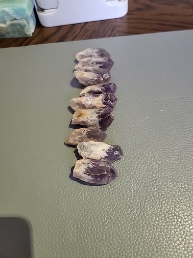 Amethyst and smoky quartz