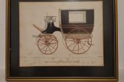 Antique coachbuilders art journal bookplate