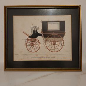 Antique coachbuilders art journal bookplate