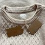 Des Petits Hauts aran style jumper size small Image 3