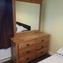 solid wood vanity dresser unit Image 3