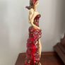 Collector Item - Art Ceramic Angel Lady Woman Christmas, Birthday, Anniversary Gift from Unique Crafts and Design shop Dublin Image 4