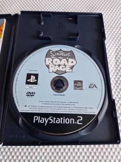 The Simpsons Road Rage PlayStation2 Ps2 Games Original