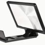 Mobile Phone Screen Magnifier 3D HD TV Magnifying Glass New Folding Desktop Mobile Phone Holder. Image 3