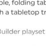 Mega Bloks Folding Table (Dc)364 Image 2
