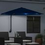 Garden Parasol Azurblau 248 x 248 x 148 cm Polyester and Steel Image 3