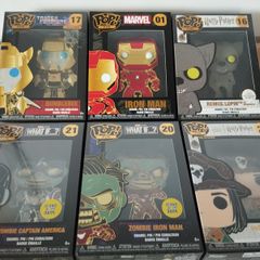 Funko Pop Enamel Pins 10e Each or 50e for All