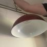 Double Red Light Kitchen Pendant Image 5