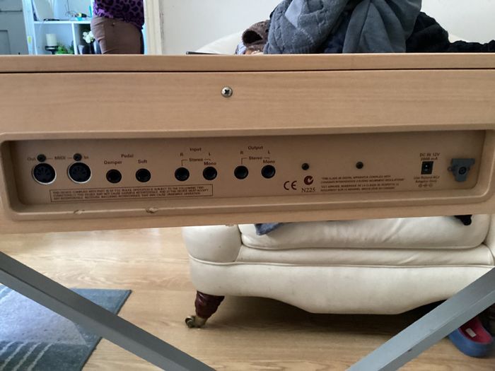Roland F30e Digital piano and Roland DP - 10 Damper Foot Pedal in Excellent Condition.  (Barely used)
