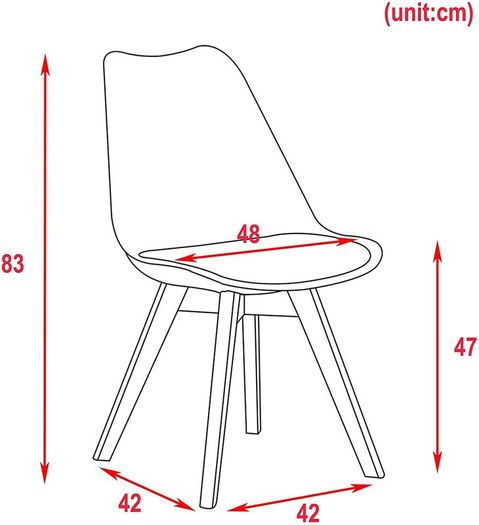 2 x Dining Chairs Design Patchwork Retro - Free Delivery Nationwide