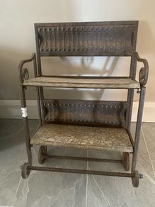 Shelf and towel rail