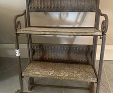 Shelf and towel rail