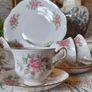 "Queen Ann" bone china tea set Image 2