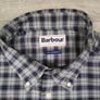 Barbour Button Down Check Shirt Mens XL Image 4