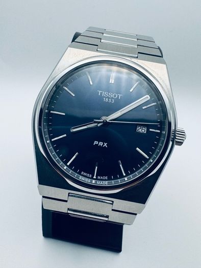 TISSOT PRX blue watch